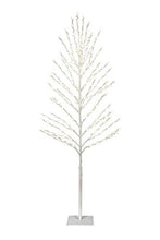 Load image into Gallery viewer, Vanthylit Pre-lit 6FT Tree with 200LED White Twinkle Lights Artificial White Tree for Party Wedding Holiday Decorations Indoor and Outdoor