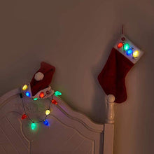 Load image into Gallery viewer, Padoo Christmas Clearance Party Supplies Lighted Personalized Christmas Stocking, Santa Hats,Original LED Light Up Christmas Bulb Necklace, Glass Unique Christmas Decoration Suit