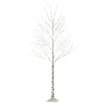 Load image into Gallery viewer, Vanthylit 6FT 88LT Pre-lit Birch Tree with Warm White Christmas Lights for Home Decor …