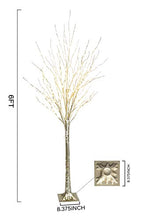 Load image into Gallery viewer, EAMBRITE 6FT LED Champagne Gold Tree with 266LT Fairy Light Lighted Twig Tree for Home Holiday Birthday Wedding Party Decor