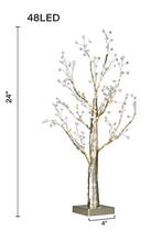 Load image into Gallery viewer, Vanthylit Pre-lit 2FT 48 LED Table Tree Lights with Timer LED Bonsai Tree Centerpiece Decoration Table Lamp for Home Wedding Holiday