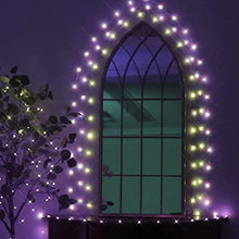 Load image into Gallery viewer, DELICHTER Lichterkette,100 LEDs bunt Lichterkette mit USB-Betrieben heller Glühbirnen,LED RGB deko für Party,Fest, Innen,Außen,Wand,Weihnachten