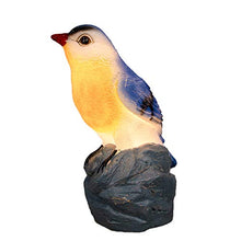 Load image into Gallery viewer, Vanthylit Spring Decor, LED Handmade with Real Wax Battery Operated Flameless Candle with Timer Blue Bird Shape Table Lamp for Home Decor