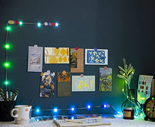 Load image into Gallery viewer, Vanthylit Color Changing LED Fairy Lights, RGB Twinkle Lights Battery Operated, Multicolor Fairy String Lights for Bedroom
