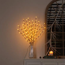 Load image into Gallery viewer, Vanthylit Decorative Twig Lights for Vase Mains Powered Lighted Branches with 90 Warm White LEDs Twig Christmas Lights Decoration Assessories for Home Living Room Decor (84cm)