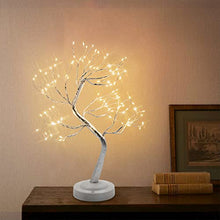 Load image into Gallery viewer, PEIDUO Tabletop Bonsai Tree Light,108L LED Tree Lamp,Fairy Light Tree with 8 Modes & 6 Hrs Timer,Artificial Tree with Lights USB & Battery Operated,Small Lighted Tree Indoor for Home Decoration