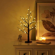 Load image into Gallery viewer, Vanthylit 2FT Battery Operated Cherry Blossom Bonsai Tree Lighted with 24Led Warm White for Home Night Light Festival Party