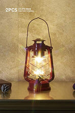 Load image into Gallery viewer, Set of 2-EAMBRITE 9.5 Inch LED Outdoor Traditional Look Lantern with efficient LED Lighting