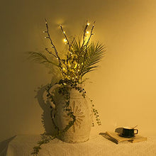 Load image into Gallery viewer, Vanthylit Lighted Natural Willow Twig Branches with 48LED Floor Vases Decorative Light String for Christmas Wedding Party Home Holiday Decoration Warm White Lights