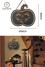 Load image into Gallery viewer, EAMBRITE EL Neon Animation Halloween Pumpkin Light for Door Wall Windows in Home Hotel School Office Party Decor Halloween Indoor Decorations