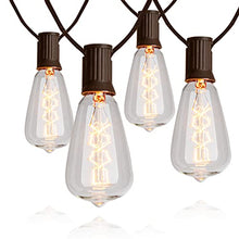 Load image into Gallery viewer, Vanthylit Patio String Lights Outdoor Waterproof, Incandescent String Lights Decor for Outside, Edison Lights Bulbs Outdoor Balcony