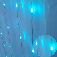 Load image into Gallery viewer, Vanthylit LED Curtain String Lights, 400LT RGB Fairy Lights, Hanging Fairy Window Lights, Waterproof Lights Plug-in Outdoor Fairy Lights for Wedding, Patio, Garden, Christmas Decor