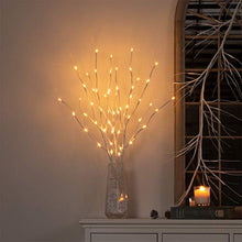 Load image into Gallery viewer, Vanthylit 3PK Twig Lights 76cm Decorative LED Twigs with 60 Warm White LEDs Waterproof Pathway Branch Lights Mains Powered for Indoor Outdoor Christmas Decoration