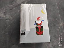 Load image into Gallery viewer, DELICHTER Weihnachtsdeko 180CM Aufblasbar Weihnachtsmann Beleuchtet Weihnachten Geschenk Deko für Innen, außen, Hof, Garten, Freien