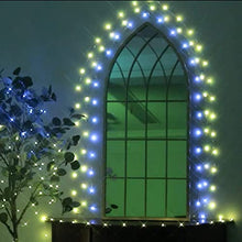 Load image into Gallery viewer, DELICHTER Lichterkette,100 LEDs bunt Lichterkette mit USB-Betrieben heller Glühbirnen,LED RGB deko für Party,Fest, Innen,Außen,Wand,Weihnachten
