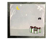 Load image into Gallery viewer, DELICHTER LED Weihnachtsdeko, 3PK Boxen weiß Acryl Weihnachten Boxen Lichter für Innen Außen beim Tannenbaum