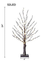 Load image into Gallery viewer, Vanthylit Pre-lit 2FT LED Table Tree Lights with Timer Centerpiece Decoration Table Lamp for Home Wedding Holiday