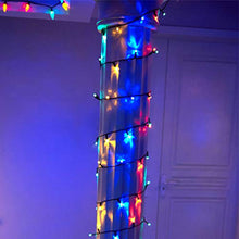 Load image into Gallery viewer, EAMBRITE 200LT LED 66FT Christmas String Lights Ultra-Bright Jumbo Bulbs Waterproof with 8 Modes Plug in for Indoor Outdoor Christmas Tree Garden Wedding Party Decoration, Multicolor