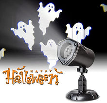 Load image into Gallery viewer, EAMBRITE Ghost Projector Halloween Projector Lights Outdoor Decorations Mains Powered Waterproof for Window Patio Garden and Haunted House Decor