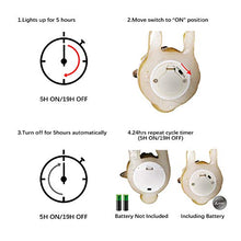 Load image into Gallery viewer, EAMBRITE Set of 2 LED Real Wax Mama & Baby Rabbits Flameless Candles Battery Operated with Timer Decor for Home Christmas Wedding Party Holiday Birthday Children¡¯s Room