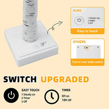 Load image into Gallery viewer, PABIPABI Money Tree Gift Holder,24 LED Lighted Display Tree with 12 Clear Clips, Battery/USB Powered Timer Birch Tree for Christmas, Memo, Present Card, Photo, Wedding, Birthday Graduation