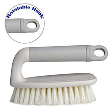 Load image into Gallery viewer, Set of 2 Dish Brush Set Washing Bristles Built-in Food Scrubber Dish Cleaning Brush with Holder for Kitchen Sink Shower Bathroom