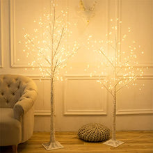 Load image into Gallery viewer, DELICHTER LED Baumdeko,Birken Lichterbaum mit Strombetrieb 9 Modis,osterdeko für Wohnung,Zimmer,Party,Innen und Außen(1.8M)