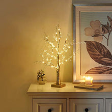 Load image into Gallery viewer, Vanthylit Pre-lit 2FT 48 LED Table Tree Lights with Timer LED Bonsai Tree Centerpiece Decoration Table Lamp for Home Wedding Holiday