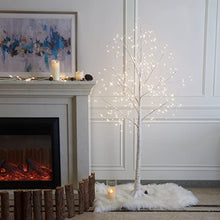 Load image into Gallery viewer, EAMBRITE 6FT Prelit Birch Tree with 288LT Led 8 Modes Fairy Tree Light Warm White Decor Home Festival Party Christmas Indoor and Outdoor UseEAMBRITE 6FT Prelit Birch Tree