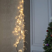 Load image into Gallery viewer, Vanthylit 7FT 216LT Lighted Twig Brown Twinkle Vine Garland Frosted Garland Lights Christmas Decoration Lights for Holiday Indoor Outdoor Decorations