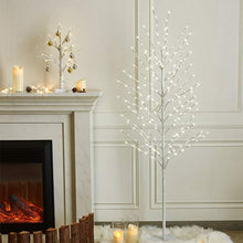 Load image into Gallery viewer, EAMBRITE 6FT White Tree with 200 Beads Crystal Fortune Money Tree for Good Luck Decor Home Office Spiritual Gift
