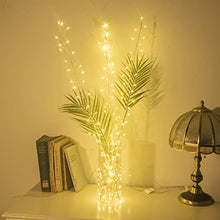 Load image into Gallery viewer, DELICHTER 3er Set Lichterzweige mit 114 LEDs Warmweiße Beleuchtung Lichterkette weidenzweige Deko Leuchte Lichter Zweige Wohnzimmer Innendekoration Außen Weihnachten