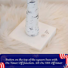 Load image into Gallery viewer, PEIDUO 4th of July Decorations for Home, Set of 2 Artificial Tree with 4th of July Accessories, Battery Powered Patriotic Decorations with Timer, Lighted Birch Tree with LED Lights (2FT Warm White)