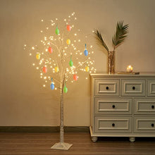 Load image into Gallery viewer, EAMBRITE 6FT White Christmas Tree Lights Pre-Lit Birch Twig Tree with 288 Warm White LEDs Mains Powered Tree Decorations Waterproof for Christmas Home Party Wedding