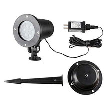 Load image into Gallery viewer, EAMBRITE Christmas Projector Lights LED White/Blue Rotating Snowflake Snowstorm Projector Light with Snowfall for Birthday Wedding Theme Party Garden Home Winter Outdoor Indoor Decor