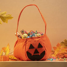 Load image into Gallery viewer, Eambrite Halloween Pumpkin Candy Bag Trick or Treat Bags Candy Goodies Gift Handbag for Kids Costume Party Home Decoration