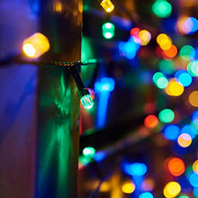 Load image into Gallery viewer, Vanthylit Christmas Lights 200 LED 65ft Fairy Lights Plug in, Indoor Outdoor Christmas Tree Lights String Lights, Outside Lights for Xmas/Home/Party/Christmas Decorations Multicolor– Green Cable