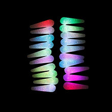 Load image into Gallery viewer, PEIDUO Multicolor Raindrop Lights 20 Tube Plug Powered Icicle Falling Lights Shooting Star Lights for Garden Outdoor Patio Holiday Wedding Party Mall Decoration String Lights
