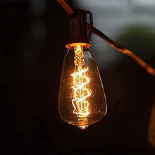 Load image into Gallery viewer, Vanthylit Patio String Lights Outdoor Waterproof, Incandescent String Lights Decor for Outside, Edison Lights Bulbs Outdoor Balcony