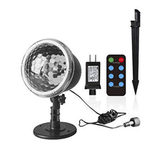 Load image into Gallery viewer, EAMBRITE Christmas Star Rotating Projector Night Light LED Starry Light Projector with Remote Control Best Gift for Baby Children Adults Christmas Festivals Bedroom Living Room Party Decoration
