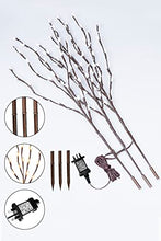 Load image into Gallery viewer, Vanthylit Decorative Twig Lights for Vase Mains Powered Lighted Branches with 90 Warm White LEDs Twig Christmas Lights Decoration Assessories for Home Living Room Decor (84cm)