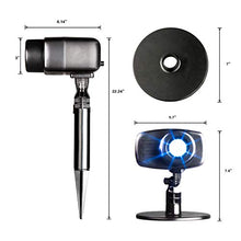 Load image into Gallery viewer, EAMBRITE Christmas Animated Projector Lights with Music Playback Snowman Snowflake Projector Light Decoration for Outdoor Wedding Xmas Holiday Party Decorations