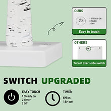 Load image into Gallery viewer, PABIPABI Lighted Birch Tree, 24 LED 24'' Christmas Tree, Tabletop ceterpiece Artificial Tree Lights Battery Powered Timer for Home Office Bedroom Wedding (Warm White)