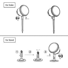 Load image into Gallery viewer, PEIDUO Christmas LED Projector Star Rotating Projectors Lights Remote Control Waterproof Outdoor Landscape Decorative Lighting for Patio,Garden,Halloween,Christmas,Holiday,Wedding,Party