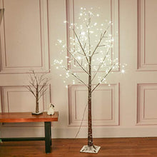 Load image into Gallery viewer, Vanthylit 6FT 288LT Snow Tree with Fairy Lights Warm White for Christmas Party Wedding Holiday Decor