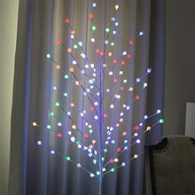 Load image into Gallery viewer, Vanthylit Pre-lit White Tree Light with 6FT 135LED Frosted Ball Ornaments RGB and Warm White for Christmas Party Wedding Decorations Indoor Outdoor