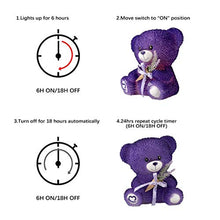 Load image into Gallery viewer, EAMBRITE Valentine's Day Flameless Candles Real Wax LED Bear Candle Romantic Gift Set with Timer for Wedding Table Centerpiece Dinner Decor Party Favor-Set of 2