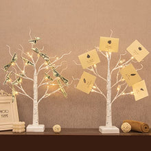 Load image into Gallery viewer, PEIDUO Set of 2 Money Trees, Lighted 2FT 24LT Gift Card Tree with Clips and Greeting Cards, Money Tree Gift Holder for Birthday, Christmas, Halloween, Wedding, Graduation and Back to School Gifts