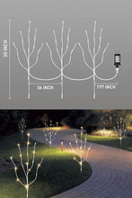 Load image into Gallery viewer, DELICHTER Baumzweige Lichter 76CM Warmweißes Zweiglicht rein Weiß Außen-Innen Wohnug deko für Weihnachten Ostern Halloween