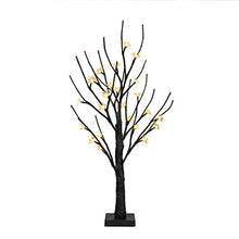 Load image into Gallery viewer, Vanthylit 2FT Battery Operated Cherry Blossom Bonsai Tree Lighted with 24Led Warm White for Home Night Light Festival Party